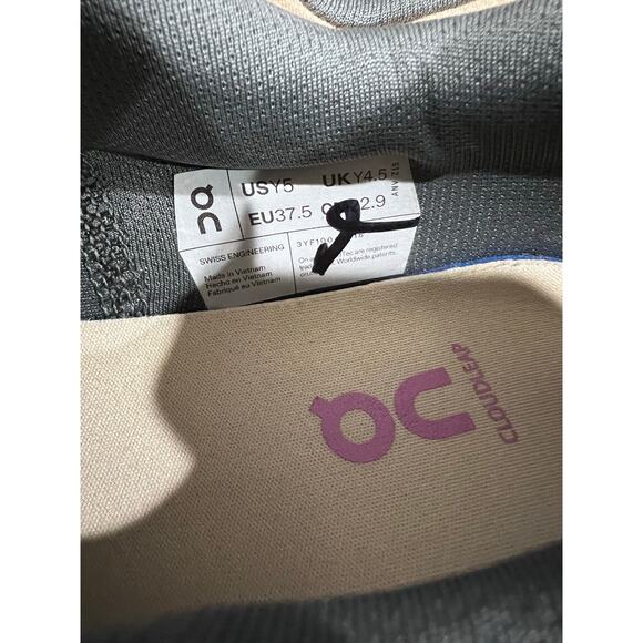 On Running Cloudswift Women’s Size 5 EU 37.5 Peach Black CloudTec Phase Shoes - Picture 11 of 13